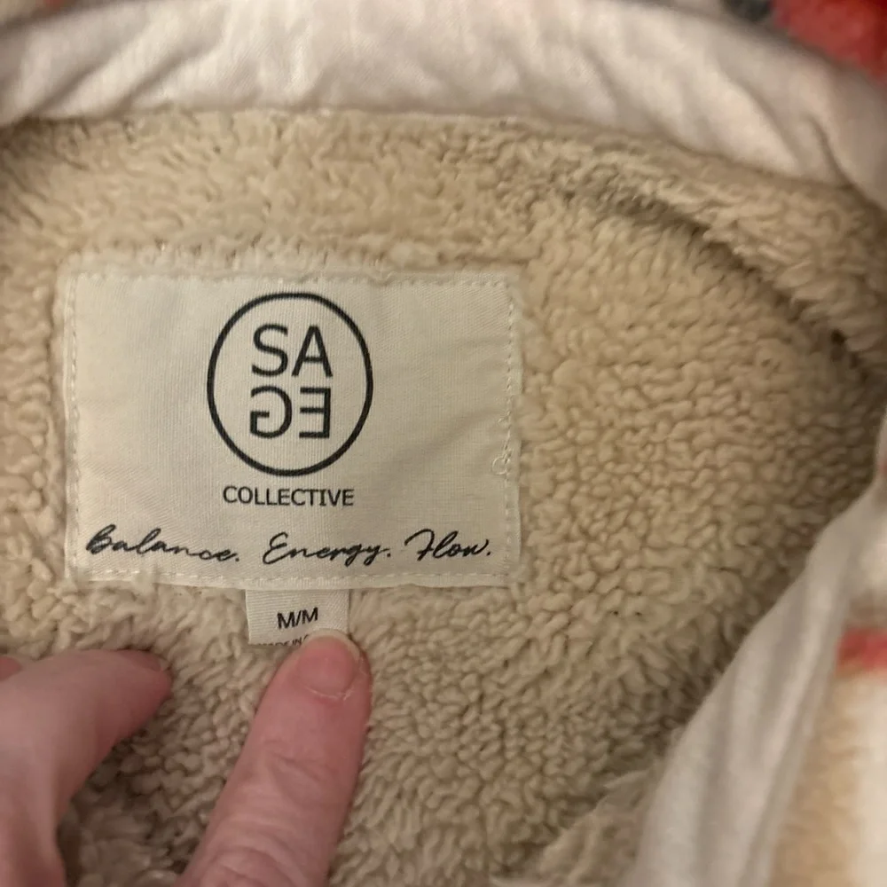 SAGE Collective Cozy Sherpa Jacket
